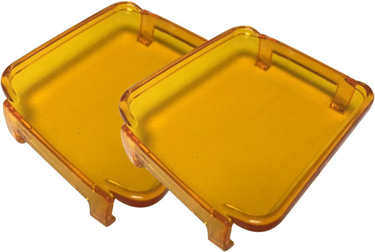 SKYWORLD LED Light Covers, 3 inch Amber Off Road LED Work Light Cover