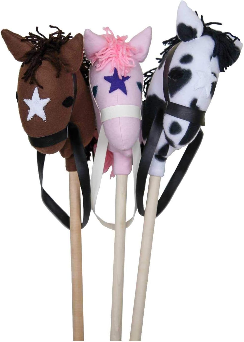 Eco-Friendly Stick Horse (White)
