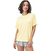 Florence by Mills Womens Cozy Crush Short Sleeve Boyfriend Tee