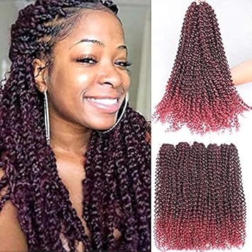 Xtrend 6 Packs 18 Inch 22 Strands Pack Passion Twist Hair Ombre