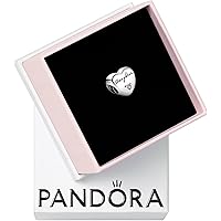 ⑤ PANDORA チャーム Clear Pave Clip ピンク　4点セット ⑤ PANDORA チャーム Clear Pave Clip ピンク 4点セット Amazon