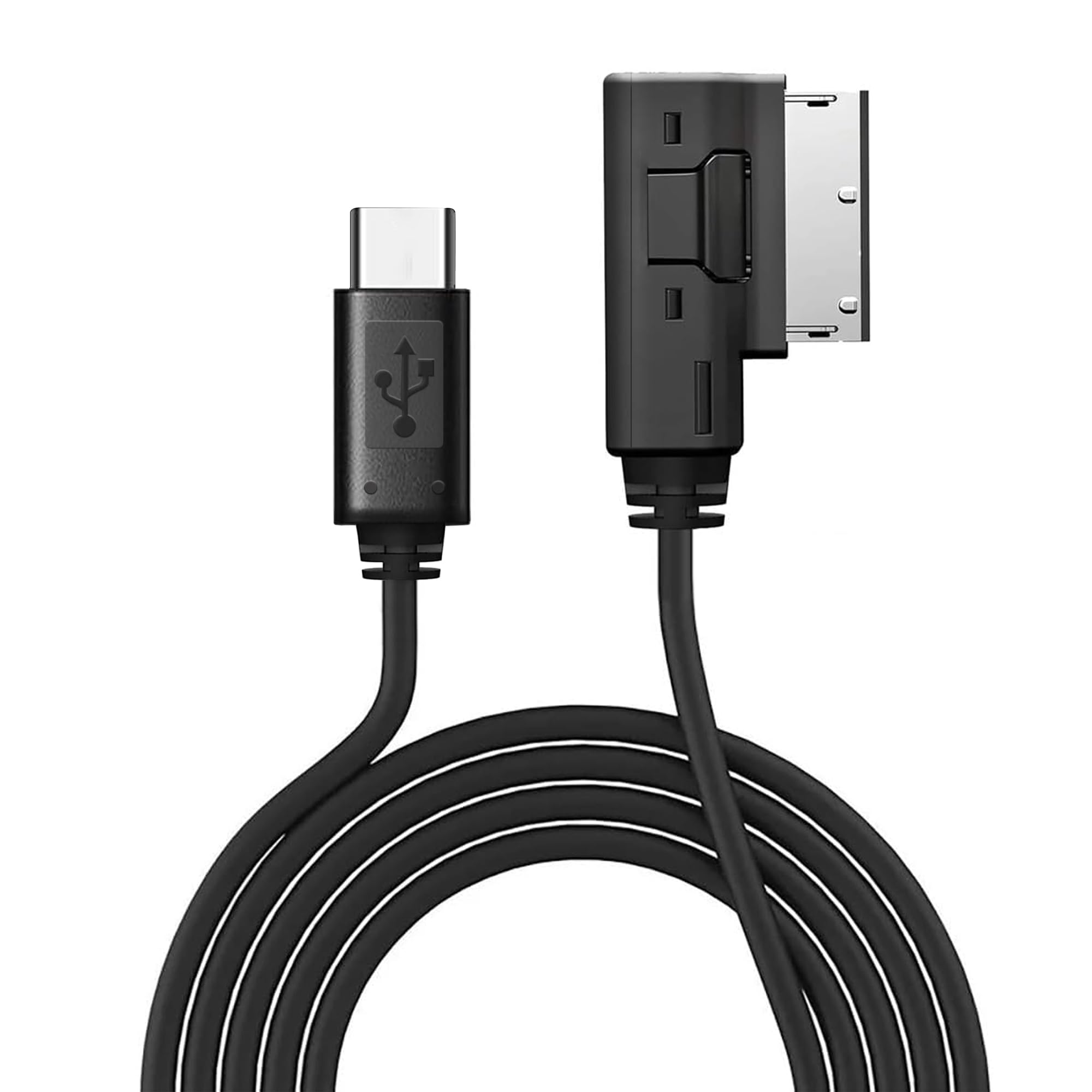 Photo 1 of Untvie USB-C to AMI MMI Aux Cable for iPhone 16/15 and Type-C Devices,Compatible with Audi A3/A4/A5/A6/A7/A8/S4/S6/S8/Q5/Q7/R8/TT 2011-2016, VW CC Magotan (3.3 FT)