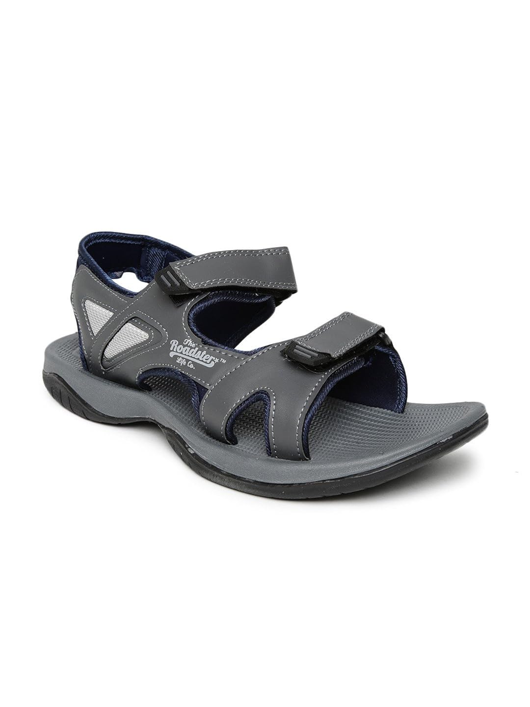 roadster black sandals