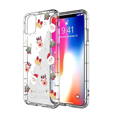 Custodia IPhone 11 Leopardo Perla J.west - Cover Trasparente Con Stampa Animalier - Morbida TPU Con Ricarica Wireless