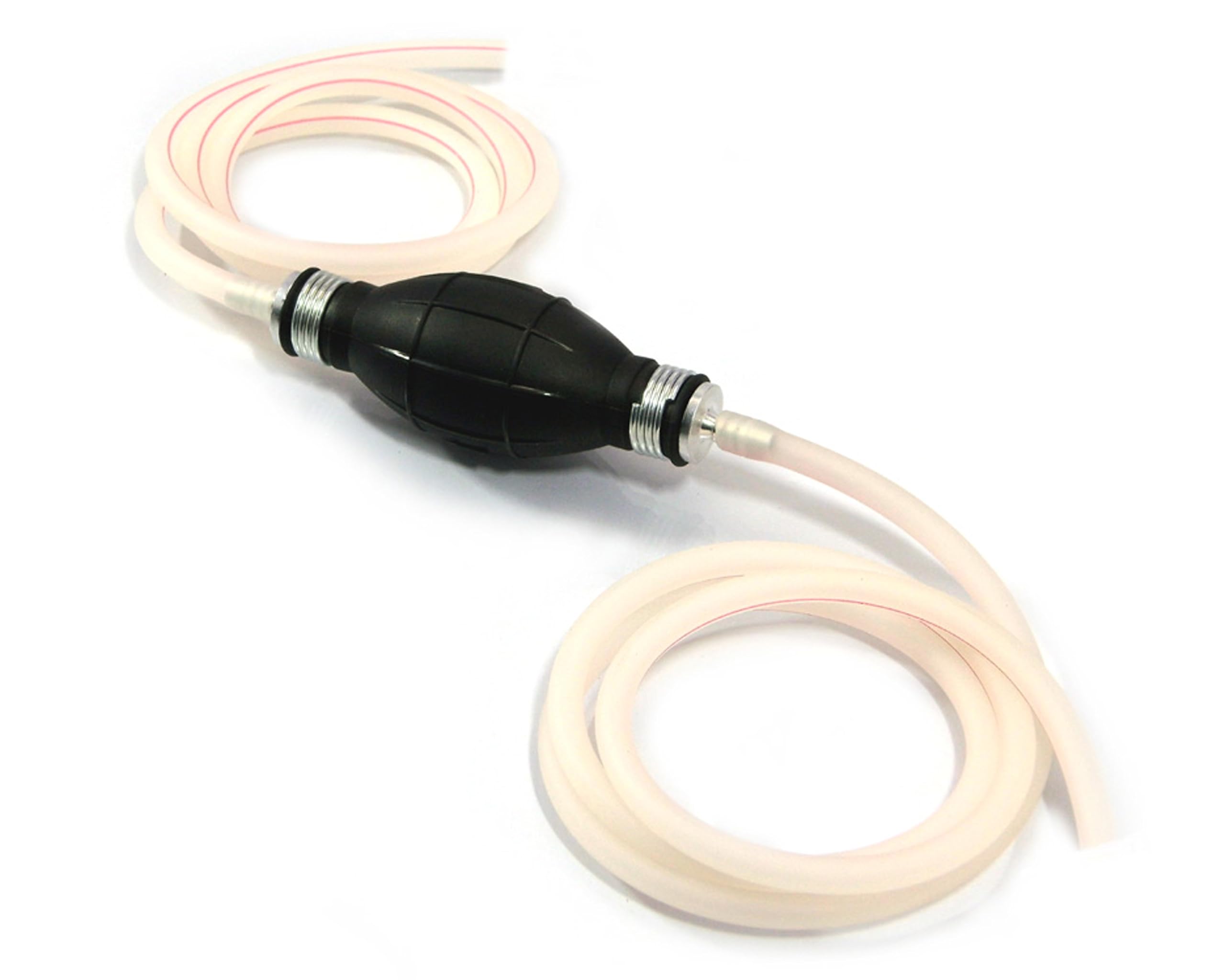 Fuel Water Siphon Hand Pump Portable Car Motorcycle Transfer Siphon Manual Hand Pump for Gas Gasoline Petrol Oil Diesel Liquid Water Fish Tank