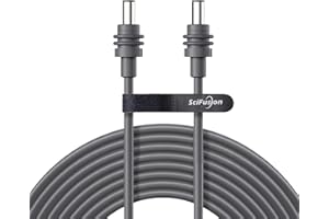 Starlink Mini Power Cable 75FT/23M, DC5521 Male to Male, Waterproof Mating — Replacement Starlink Mini DC Power Cable