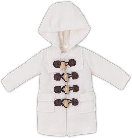 Amazon １ １２ ロングダッフルコート オフホワイト フィギュア ドール 通販