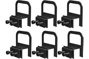 niffgaff 6 Pcs Anti-Slip Mattress Gaskets: Mattress Gripper for Metal Frame - Adjustable Wider and Thicker Bed Slip Stoppers