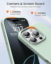 OuXul Designed for iPhone 16 Pro Case,Shockproof