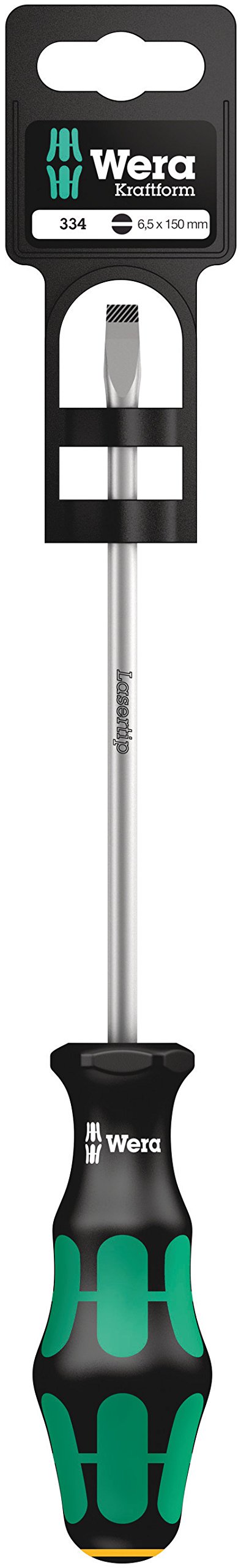 Kraftform 334 Screwdriver Flared Slotted Tip 6.5 x 150mm