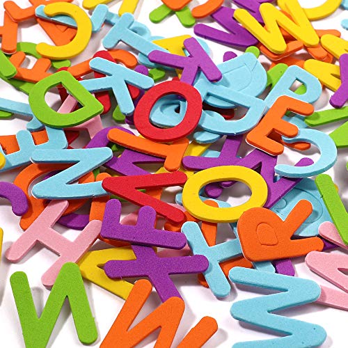 ONEETIS 1000PCS Foam Letter Stickers EVA SelfAdhesive Foam Letters