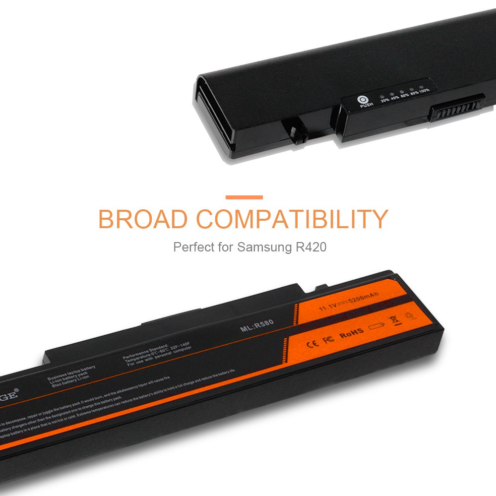 LENOGE AA-PB9NS6B AA-PB9NC6B SAMSUNG Laptop Battery: Amazon.co.uk:  Electronics