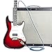 Rig Ninja Instrument Cable by NINJAMUSO, Quality Electric Guitar & Bass Cord for a Clean Clear Tone