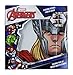 Marvel Avengers Melamine Plate Set, 4 Pieces