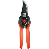 Corona Clipper BP 4214D Flex Dial Bypass Pruner With Comfort Gel Grips, 3/4 Inch, Red/Black
