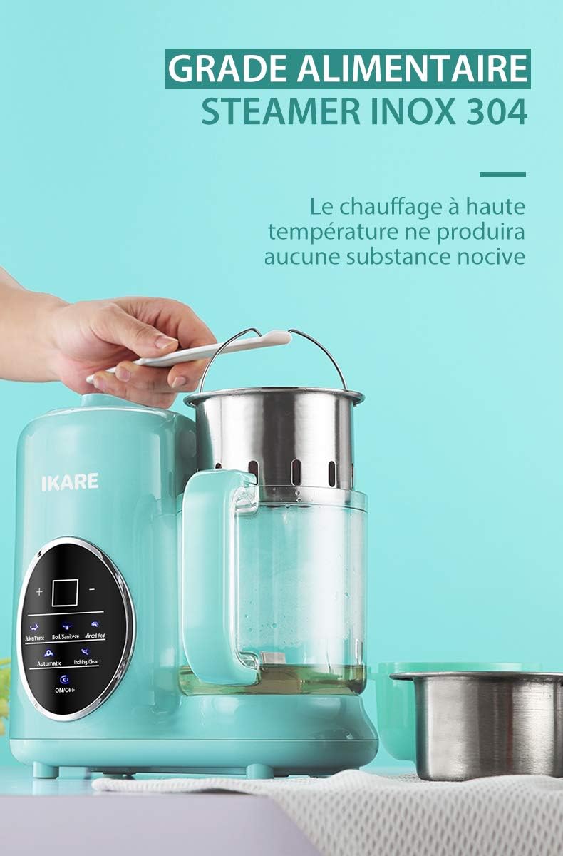 Cuiseur Mixeur Multifonctions Pour Bebe Vapeur Decongele Pulse Robot Cuiseur Multifonctions Rechauffe Nettoyage Automatique Mixeur Sterilisateur Biberons Robots Mixeurs Robots Et Presse Aliments Stationeryonline Co Nz