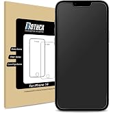 Mothca Matte Glass Screen Protector for iPhone 14 Anti-Glare &amp; Anti-Fingerprint Tempered Glass Clear Film Case Friendly Easy Install Bubble Free for iPhone 14 6.1-inch (2022)-Smooth as Silk