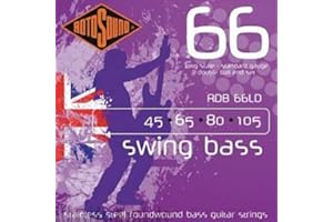 Rotosound RDB66LD Swing Bass 66 Stainless Steel Double Ball End Bass Guitar Strings