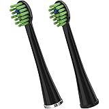 Waterpik Sonic-Fusion Replacement Flossing Brush Heads, Black/Chrome