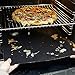 COOFINE Grill Mat Set of 4 Non-Stick BBQ Grill Mats Reusable Easy to Clean with Grilling Accessories