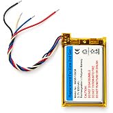 WirelessFinest 850mAh Battery for Microsoft Zune 80GB 120GB 2nd Gen | 850mAh Rechargeable Replacement Battery For Microsoft Zune 80GB and 120GB 2nd Gen Media Players; Battery Only, No Tools