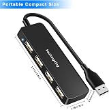 baolongking USB Hub 4-Port USB 2.0 Splitter Ultra Slim Multiport Expander for view 7