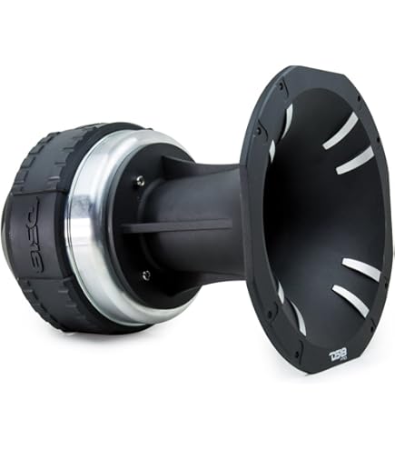 Audiopipe Pro Audio Speaker Drivers & Horns AudioPipe APHC-6278 2pc. 6.2" 400W Compression Drivers With Aluminum Horn Pro Audio Speaker Horn/Compression Drivers