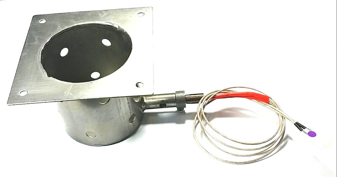 Steel Burn/FIRE Pot+ OEM IGNITER/HOT Rod FITS All TRAEGERS