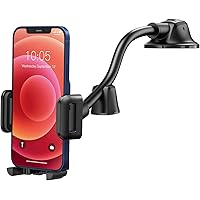 Mpow Car Phone Mount, Dashboard Windshield Car Phone Holder with Long Arm, Strong Sticky Gel Suction Cup, Anti-Shake…