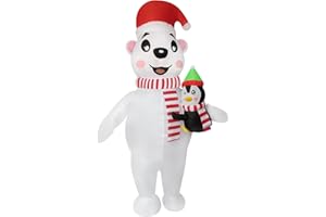 eLUUGIE Inflatable Christmas Costume Cosplay Inflatable Costume for Adults/Christmas Party