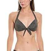 Luli Fama Women's Standard Havana Nights Lola Bandana Tie Molded Push Up Bandeau Halter