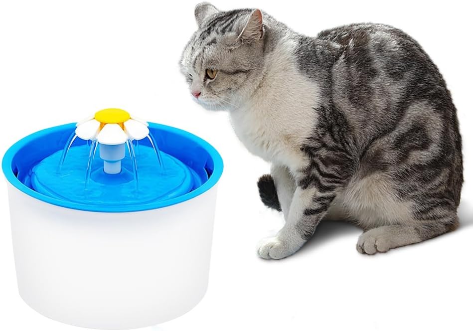 Fontaine à Eau Pour Chat Amazon Fontaine pour Chat, Fypo Fontaine à Fleur Automatique, Distributeur d