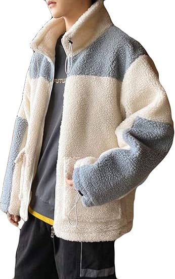 Amazon Ellteボアジャケット 厚手 メンズ ゆる 折襟 プルオーバー メンズ ボアブルゾン 綿柔らかい 裏起毛 保温暖かい 秋 冬 ムートンジャケット コーディネート 無地 シンプル 大きいサイズ コート ジャケット 通販 Amazon Ellteボアジャケット 厚手 メンズ ゆる 折襟 プルオーバー メンズ ボアブルゾン 綿柔らかい 裏起毛 保温暖かい 秋 冬 ムートンジャケット コーディネート 無地 シンプル 大きいサイズ コート ジャケット 通販