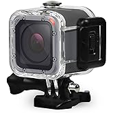 FitStill 60M Dive Housing Case for GoPro Hero 5 Session Waterproof Diving Protective Shell with Bracket Accessories for Go Pr