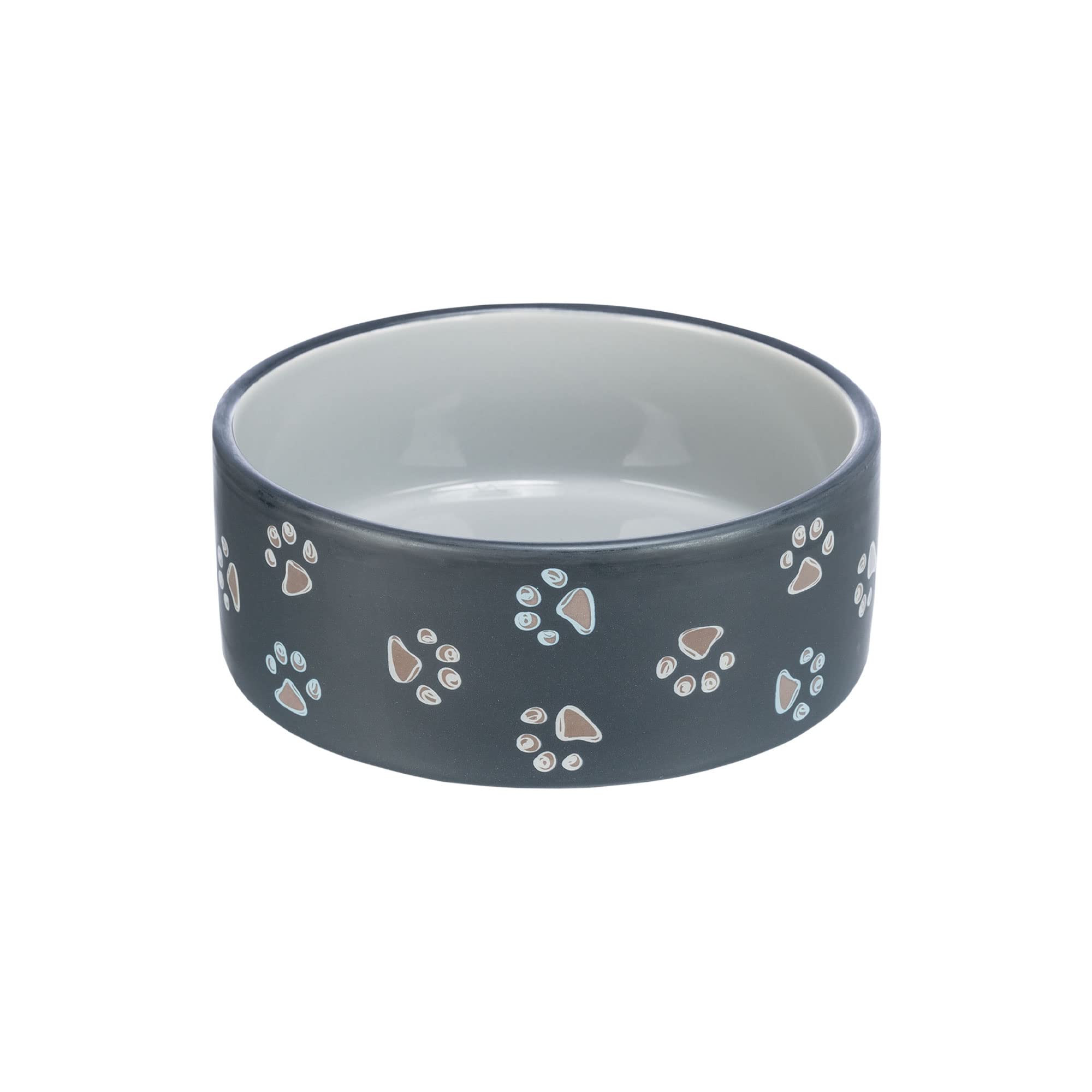 Trixie 24775 Jimmy ceramic bowl, random color selection, various, 1 piece (pack of 1),15 cm