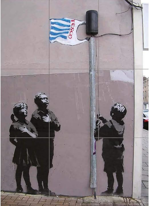 Doppelganger33 Ltd Banksy Tesco Worship Street Arte De La Pared