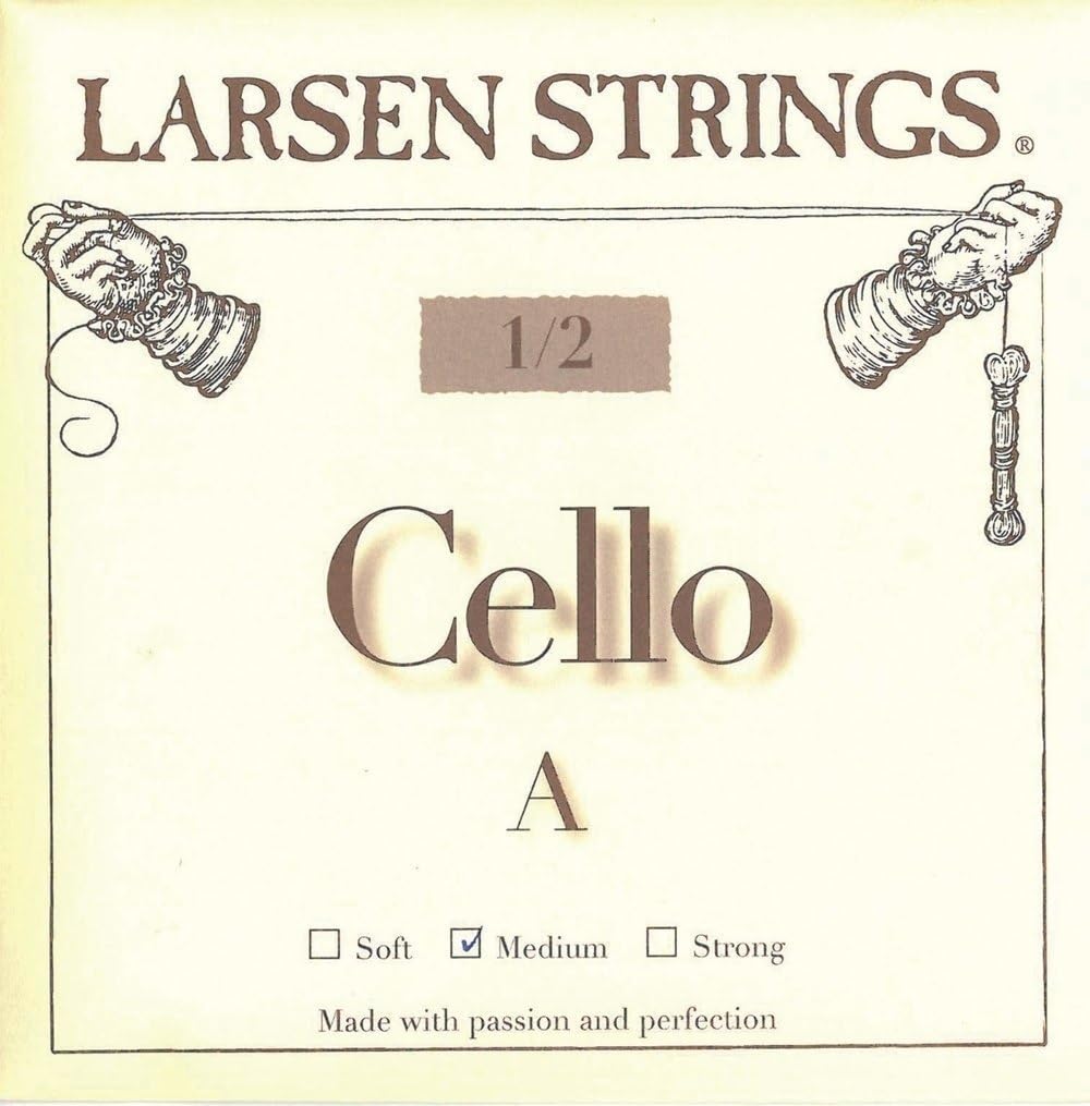 LARSEN STRINGS cello strings Original Fractional - small sizes D 1/2 Medium