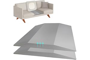 HZCGJMY 2 Pcs Couch Cushion Support for Sagging Seat High Density Trapezoidal Couch Supports for Sagging Cushions Grey Sofa Cushion Support Under Couch Cushion Support Fixes The Sag Problem