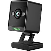VIVOSUN GrowCam C4, 2K QHD WiFi Smart Camera for Grow Tent & VGrow Smart Grow Box, Timelapse, Night Vision, SD Card Storage, 