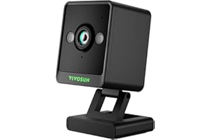 VIVOSUN GrowCam C4, 2K QHD WiFi Smart Camera for Grow Tent & VGrow Smart Grow Box, Timelapse, Night Vision, SD Card Storage, 