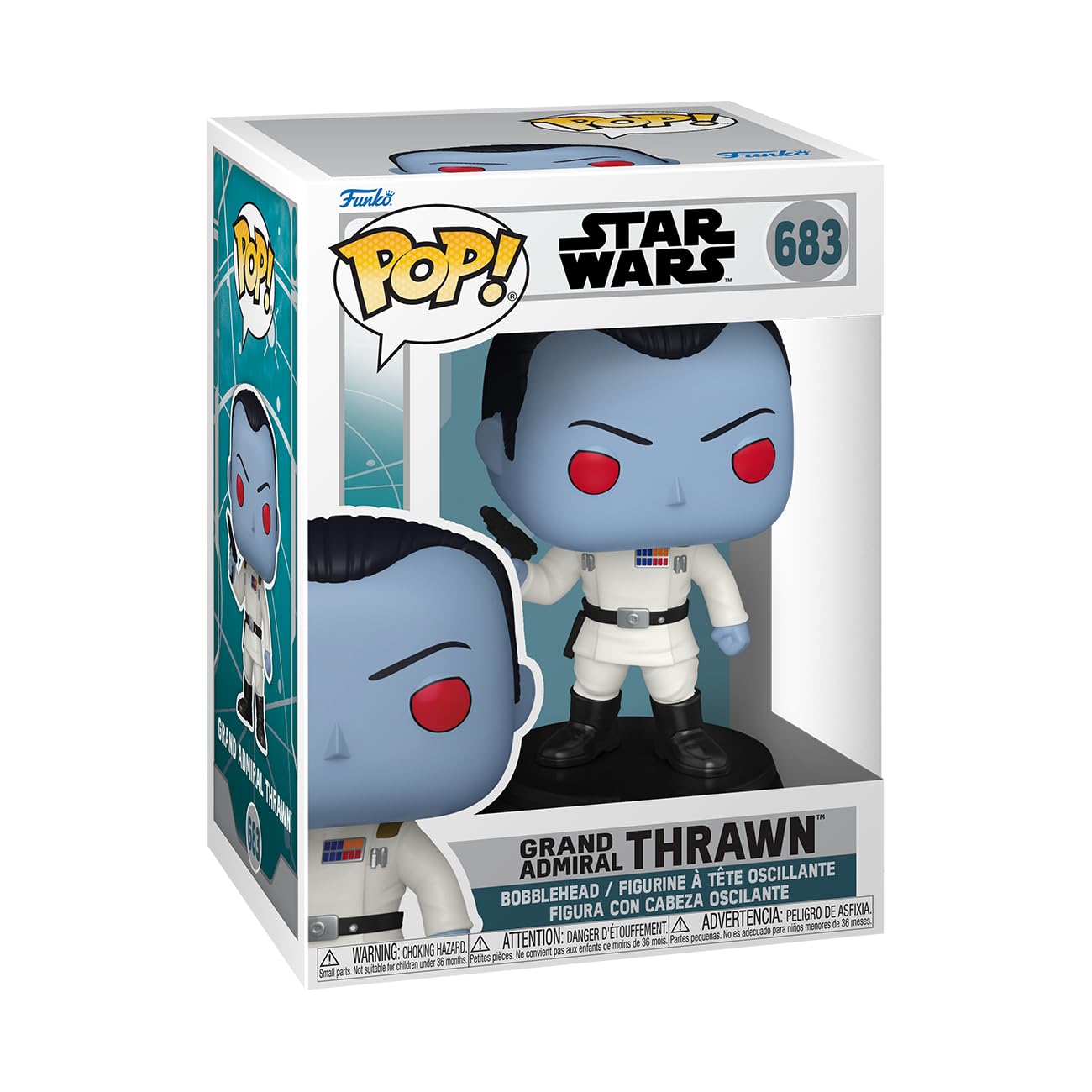 Photo 1 of Funko POP! Vinyl: Star Wars Ahsoka - POP!1 - Collectable Vinyl Figure - Gift Idea - Official Merchandise - for Kids & Adults - TV Fans - Model Figure for Collectors and Display