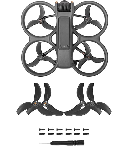 Gemfan 3032 Hélice 3 Pales CW CCW En PC – 8,1 Cm, Trou 2mm, Compatible Avata 2, Pour Drone RC Quadrirotor, Orange, Accessoire DIY