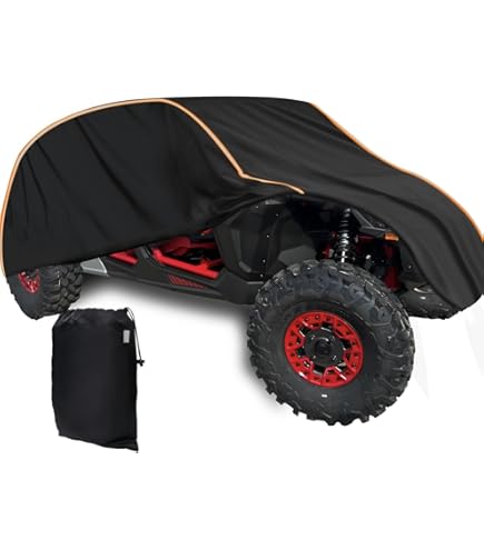 thumbnail image 2 of Heavy Duty UTV Cover For Can-Am Maverick X3 - 420D Oxford Waterproof Cover For 2-Seater Models 2 of 14
