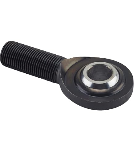 3 Shape Tie Rod Ends Threaded Rod 1 In Chromoly PTFE 1/2 X 1/2 Male LHT ...