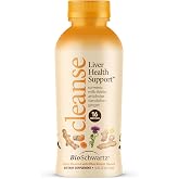 Cleanse Liver Support Supplement | Citrus Flavor | 16oz Bottle, 16 Servings | Organic Milk Thistle, Dandelion, Artichoke, Turmeric &amp; Ginger for Liver Cleanse Detox &amp; Repair | Non-GMO | BioSchwartz