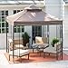 Coral Coast Prairie Grass 8 x 8 ft. Gazebo Canopy