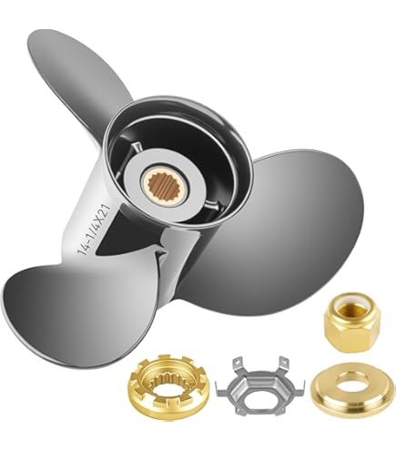 Amazon.com: Mercury Mirage 3 Blade Stainless Propeller 14 5/8 x 23