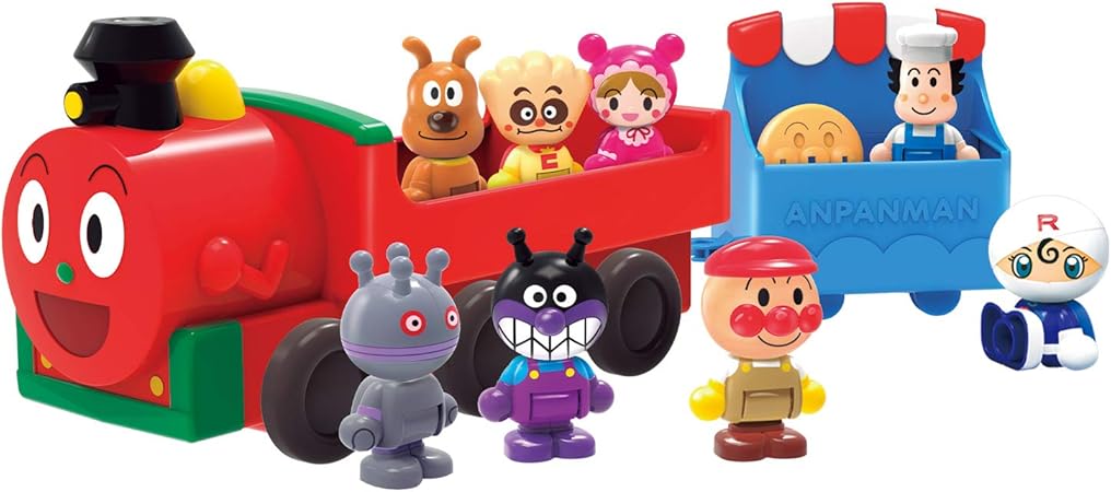 Amazon アンパンマン アンパンマンはじめてハウスドールセット Slマンと8人のなかまたち ミニドール おもちゃ