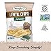 Simply 7, Lentil Chips, Jalapeño, 4 oz, 12 Pack, Non-GMO, Nut-Free, Vegetarian, Low Calorie, Plant-Based, Cholesterol-Free, Low Fat, Vegan Snack