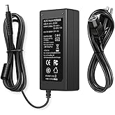 24V DC Power Supply 4A Universal AC Adapter, 100-240 50/60Hz Adapter to 24 Volts 4Amp Transformer, DC 24V Power Cord, 5.5mm x 2.5mm Plug